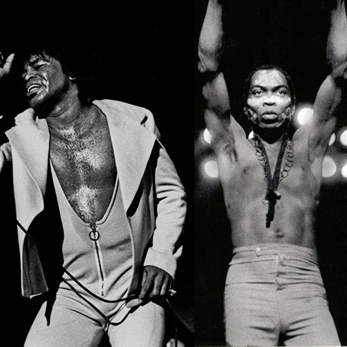 James Brown and Fela Kuti