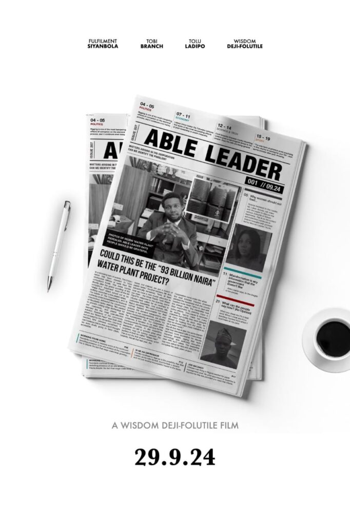 ABLE LEADER REVIEW ( WISDOM ANUOLUWAPO DEJI-FOLUTILE)