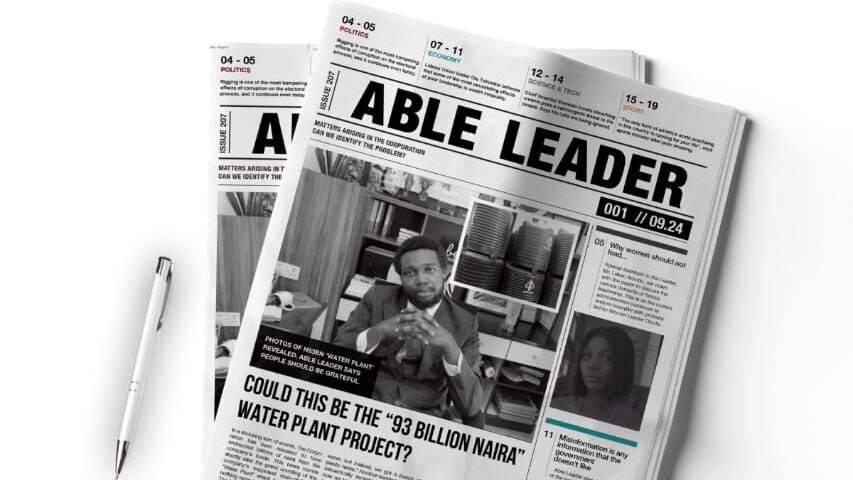 ABLE LEADER REVIEW ( WISDOM ANUOLUWAPO DEJI-FOLUTILE)