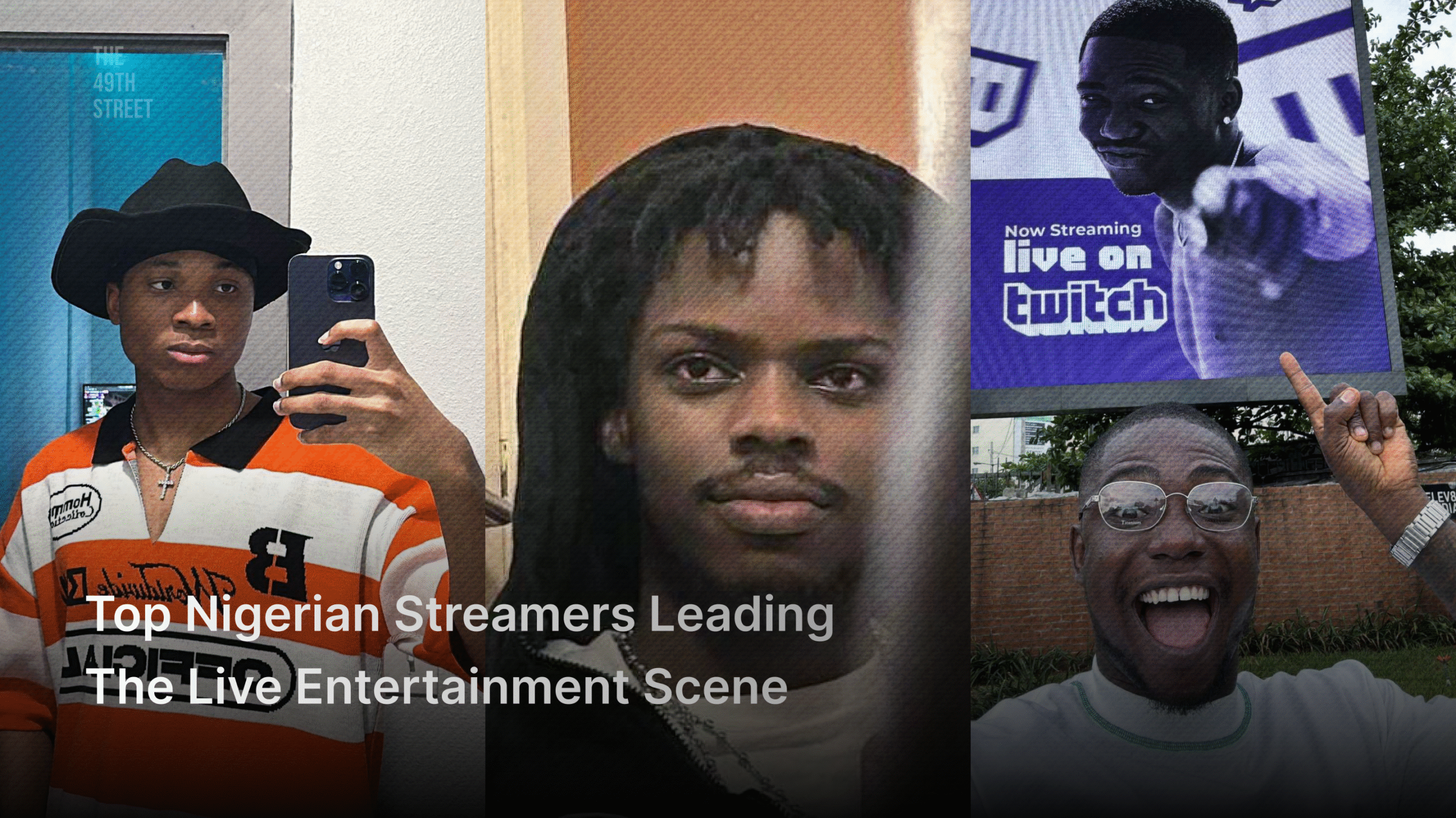 top 6 Nigerian streamers