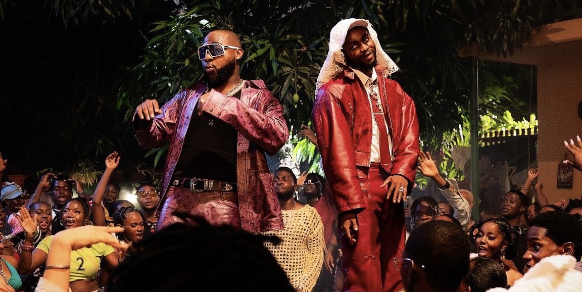 Davido unveils clean, gleaming video for hit song "With You" featuring Omah Lay