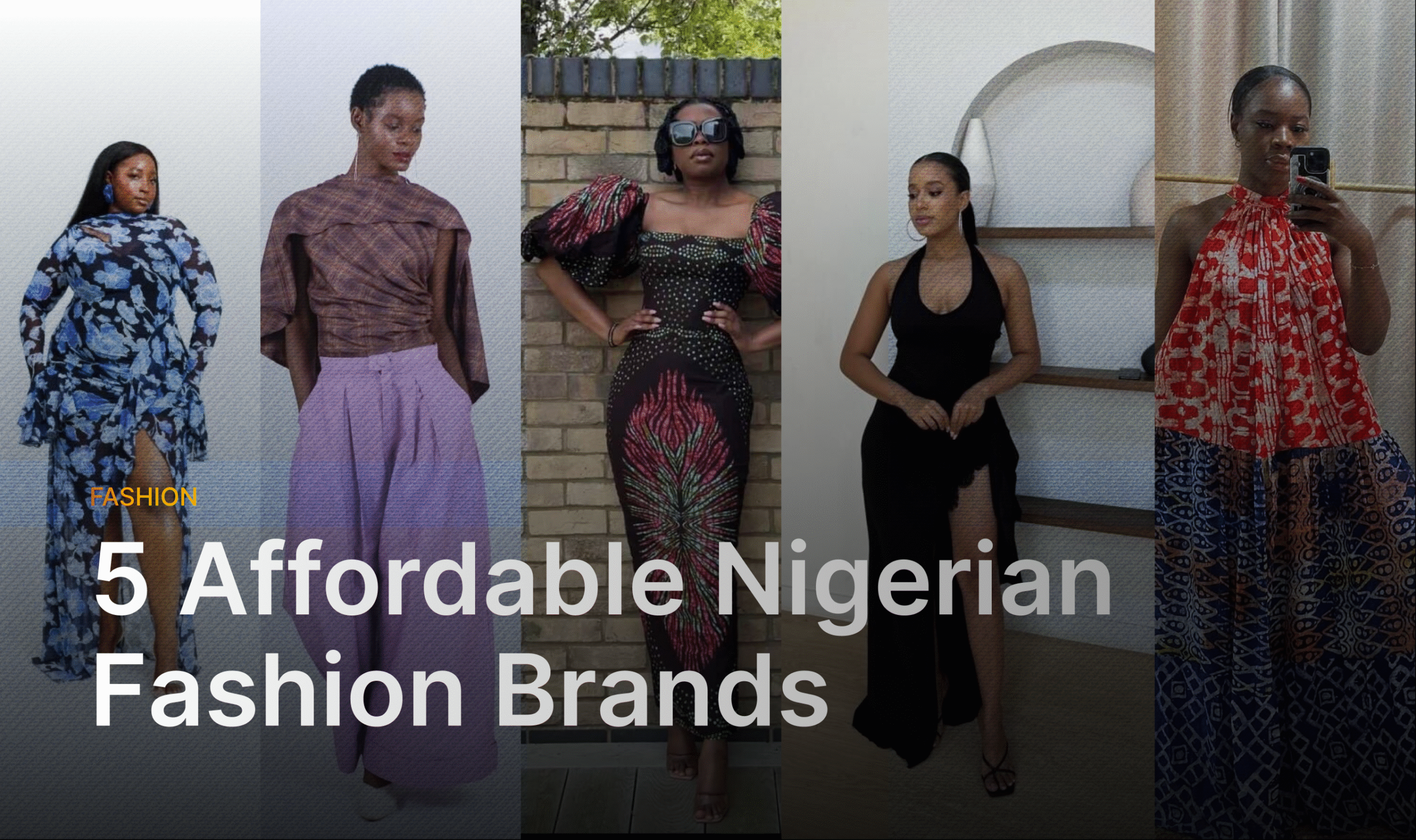 affordable Nigerian fashion brands