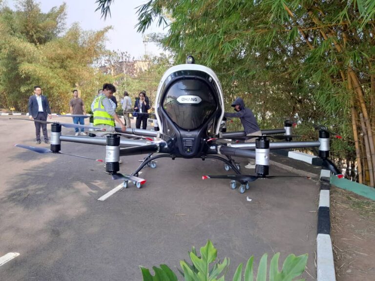 Africa's first self-flying electric taxi